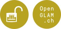 Announcement image published by opendata.ch for “OpenGLAM Working Group Meeting”