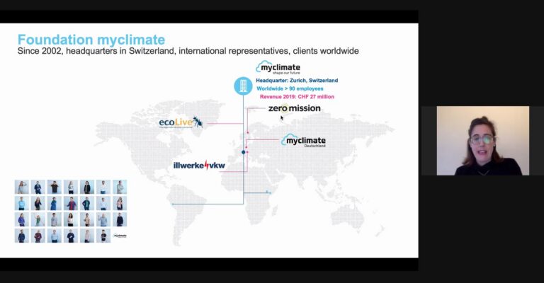 Kathrin Dellantonio introduces myclimate